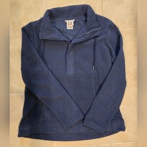 Avalanche navy half zip pullover size large